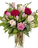 Flower delivery - Roses and Freesia