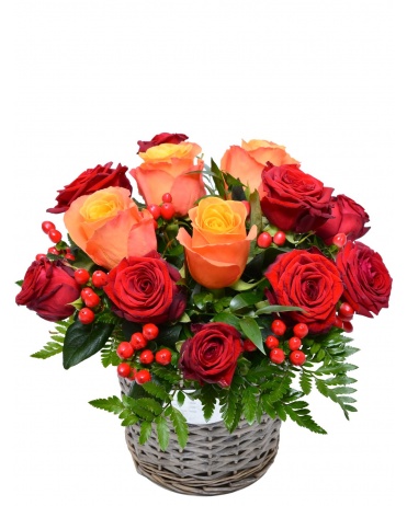 KVĚTINOVÝ KOŠ ROSE