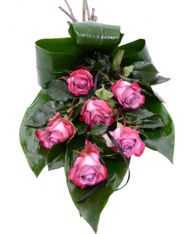 FUNERAL ROSES PURPLE