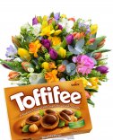 Jarný set - tulipány a frézie