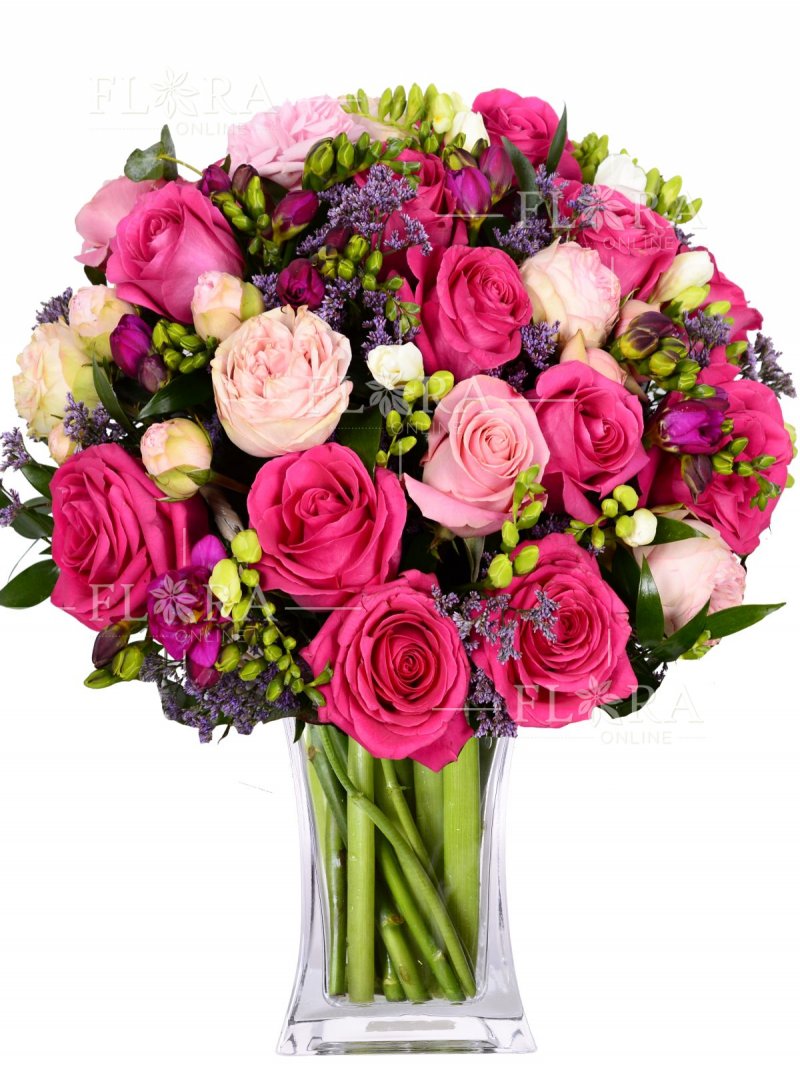 Pink bouquet - flora online