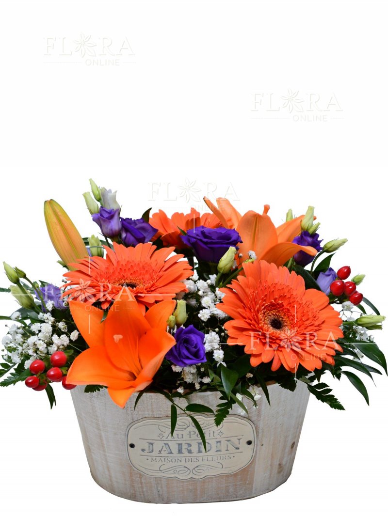 Flower Delivery Anywhere - Flower Basket