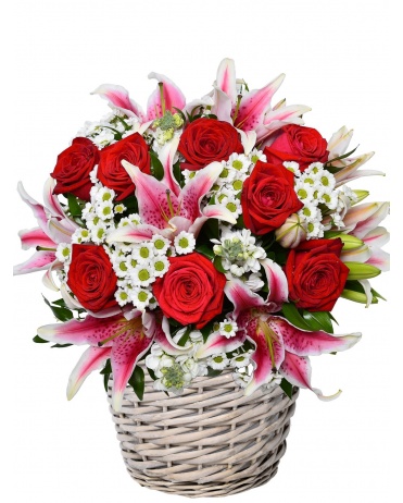 Цветочная корзина BIBIANA