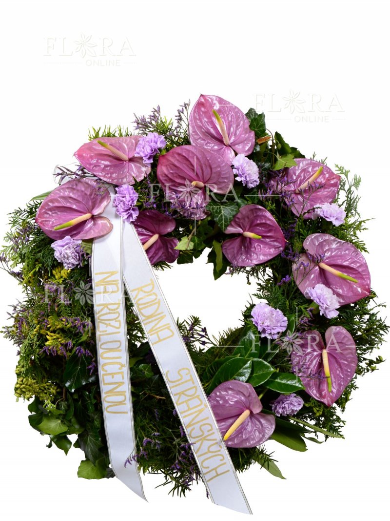Funeral wreath for delivery