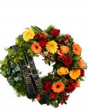 Funeral wreath - flower delivery