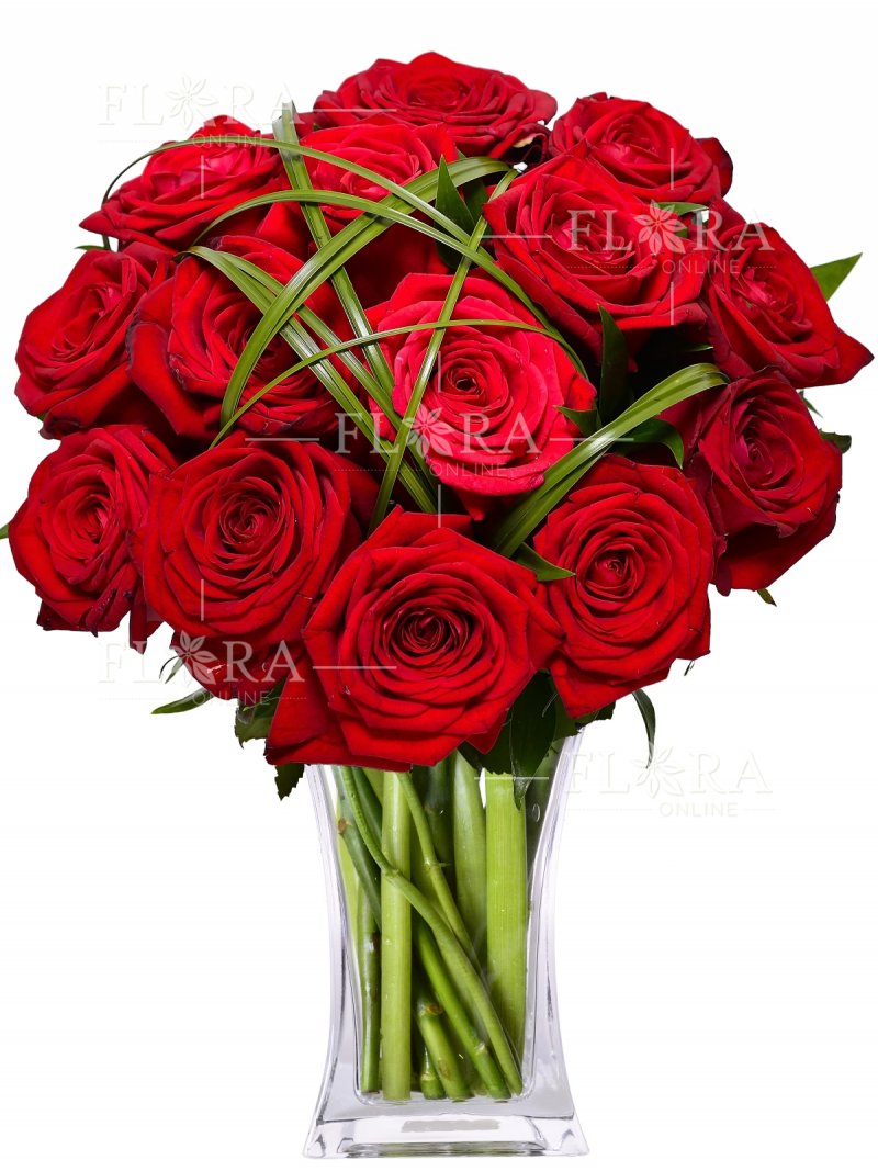 Red roses: Flower delivery