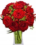 Red roses: Flower delivery