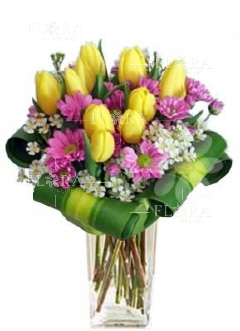 Flower delivery - spring bouquet