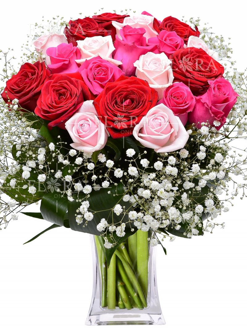 Rose Color Mix: Flower Delivery