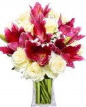 Лилии + роз: доставка цветов