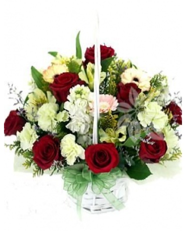 KVĚTINOVÝ KOŠ ROMANTIK