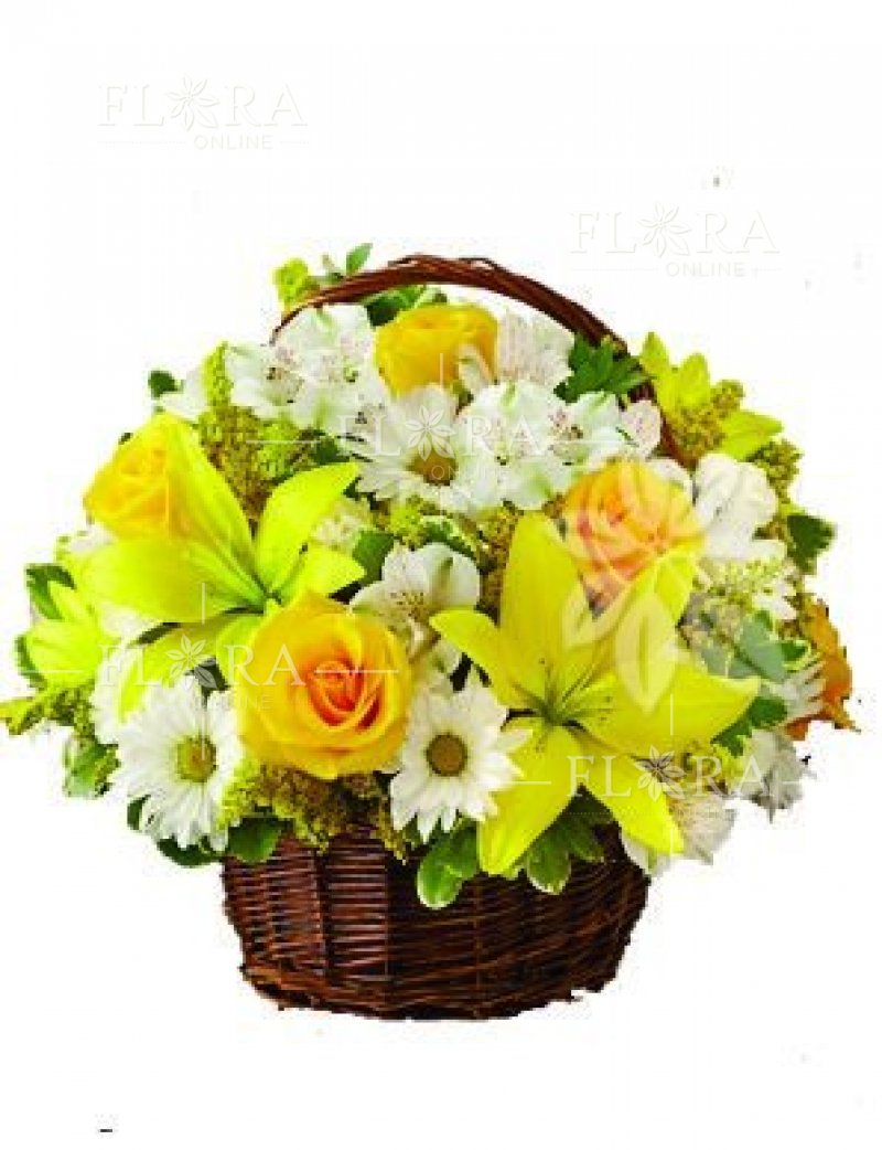 Flower delivery - Flower basket